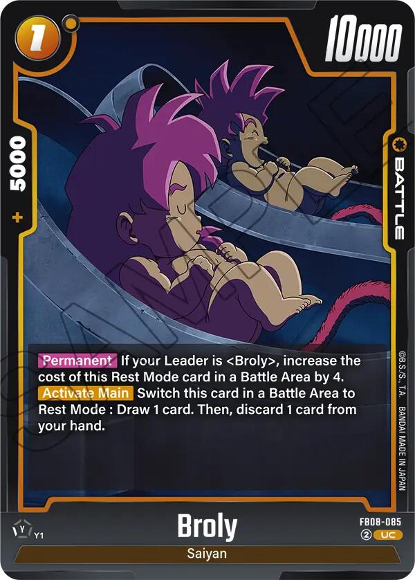Broly (FB08-085) [Saiyan's Pride] | Total Play