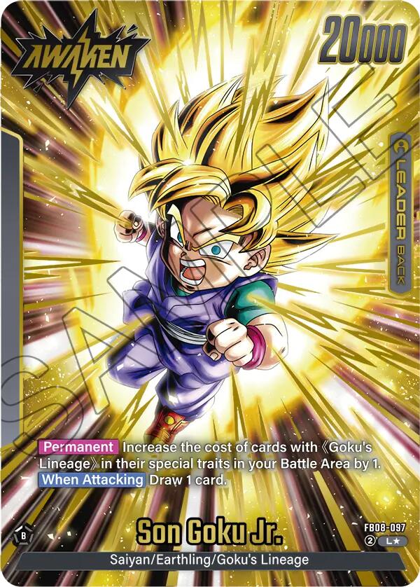 Son Goku Jr. (FB08-097) (Alternate Art) [Saiyan's Pride] | Total Play
