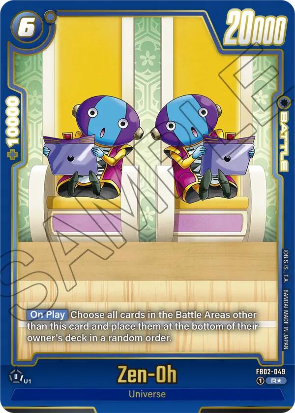 Zen-Oh (Alternate Art) (Reprint) [Blazing Aura] | Total Play