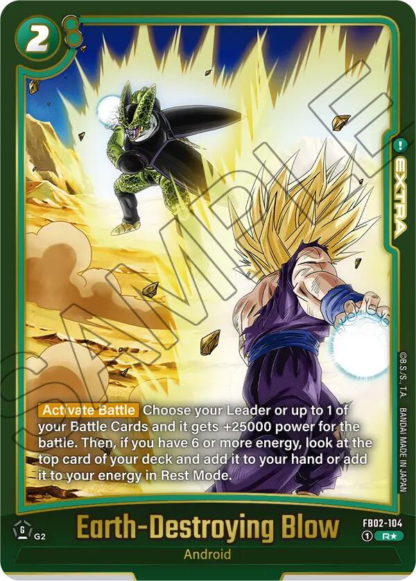 Earth-Destroying Blow (Alternate Art) (Reprint) [Blazing Aura] | Total Play