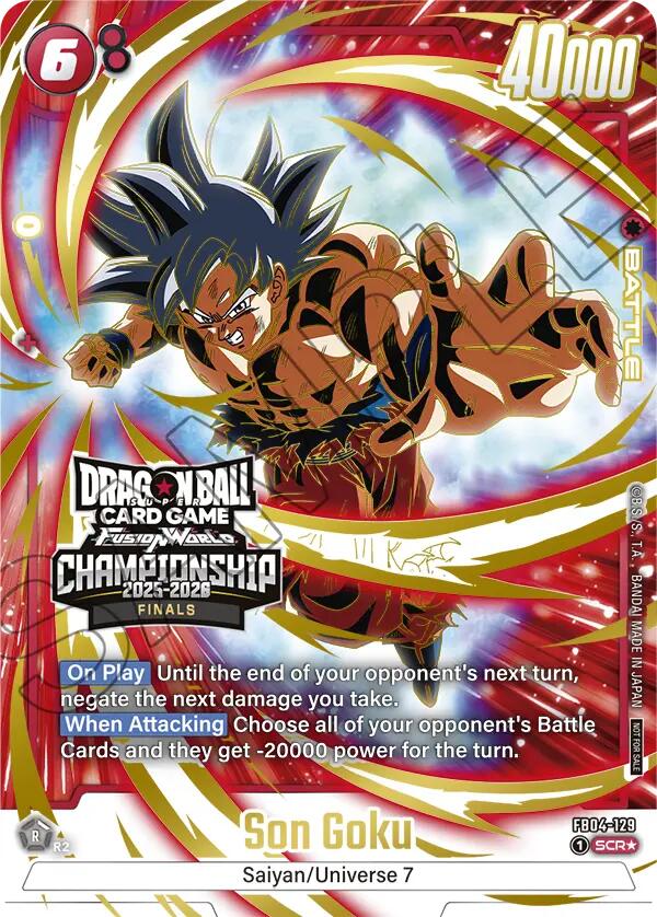 Son Goku (FB04-129) (Championship 2025-2026 Finals) [Fusion World Tournament Cards] | Total Play