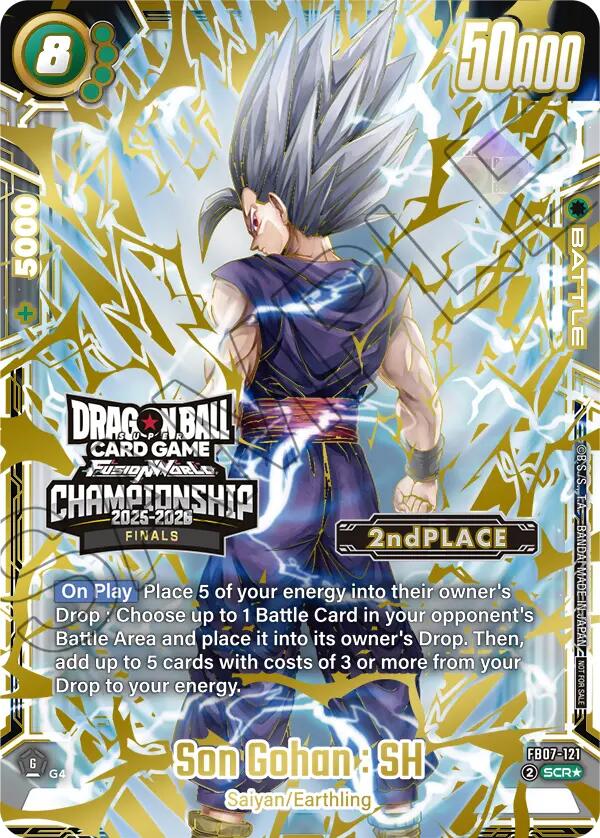 Son Gohan : SH (FB07-121) (Championship 2025-2026 Finals 2nd Place) [Fusion World Tournament Cards] | Total Play