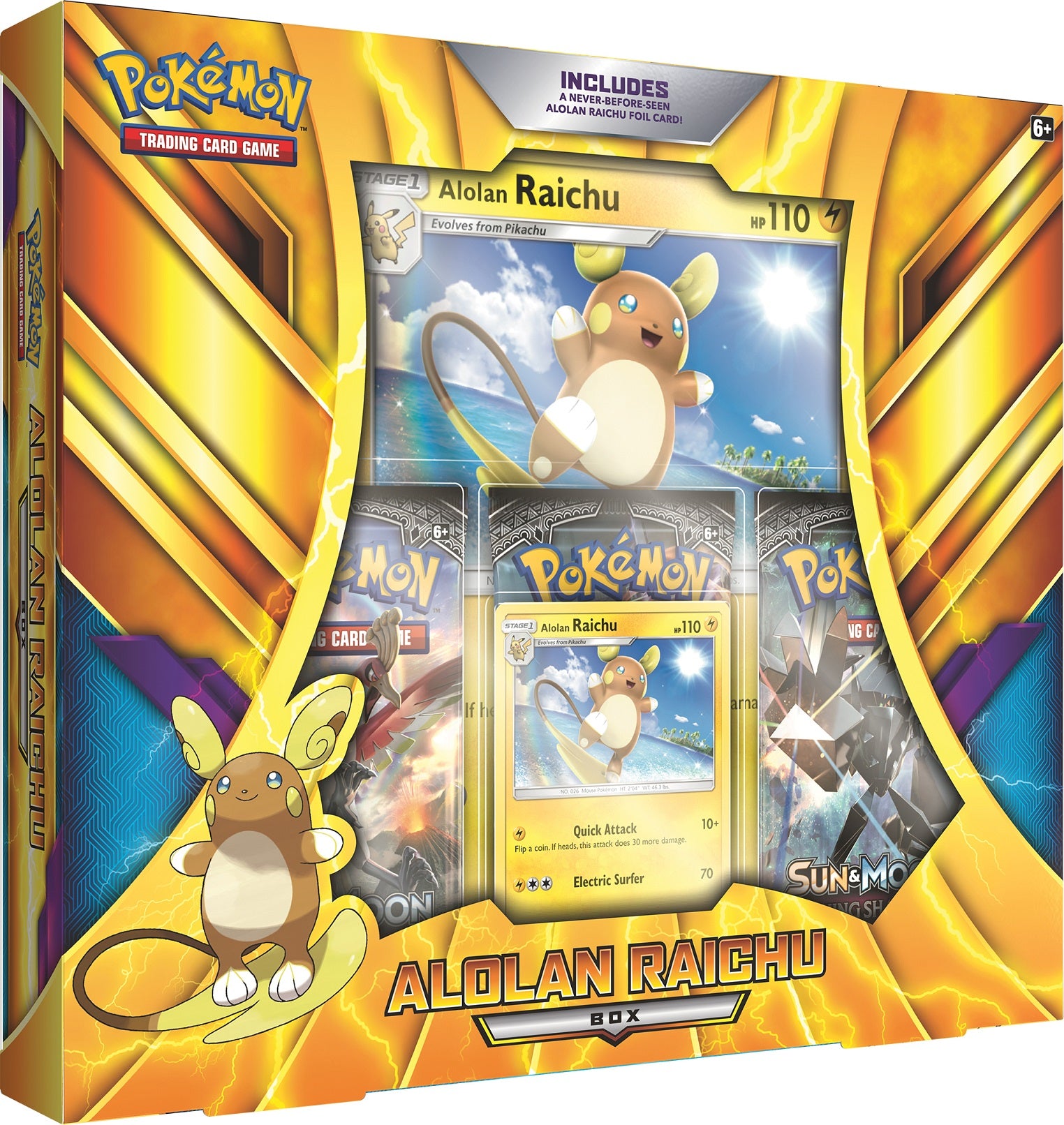 Alolan Raichu Box | Total Play