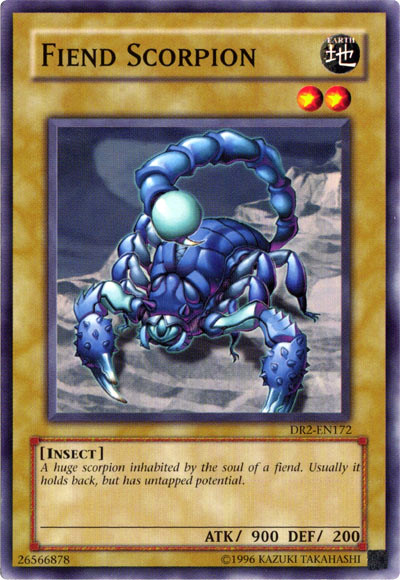 Fiend Scorpion [DR2-EN172] Common | Total Play