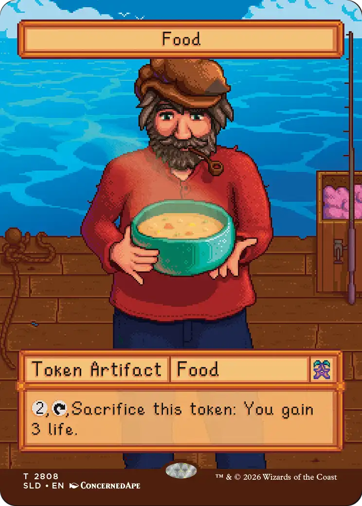 Food Token (2808) [Secret Lair Drop Series] | Total Play
