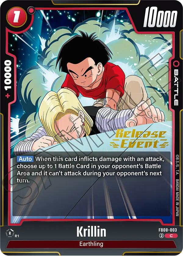 Krillin (FB08-003) [Saiyan's Pride Release Event] | Total Play