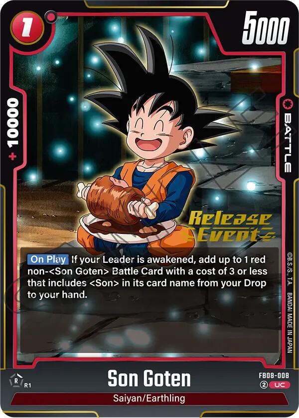 Son Goten (FB08-008) [Saiyan's Pride Release Event] | Total Play
