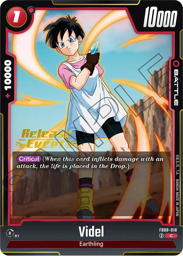 Videl (FB08-018) [Saiyan's Pride Release Event] | Total Play
