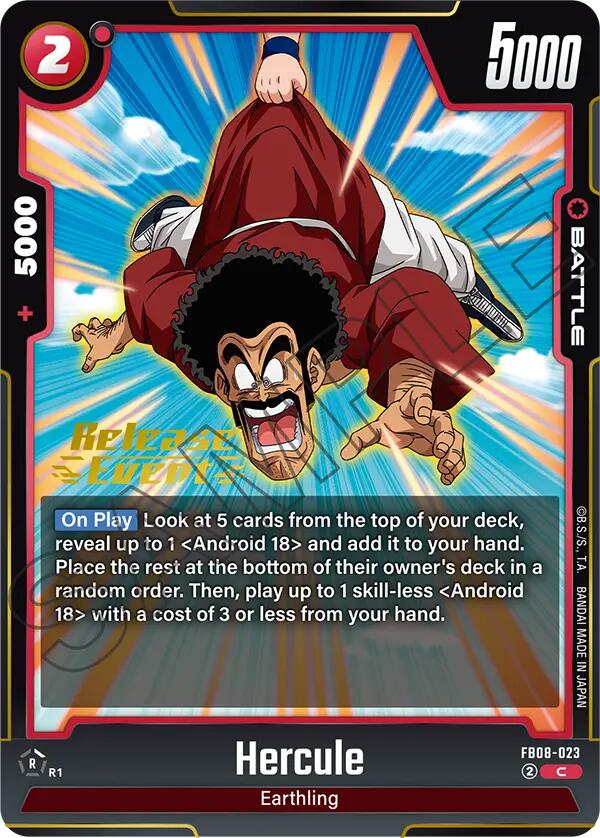Hercule [Saiyan's Pride Release Event] | Total Play