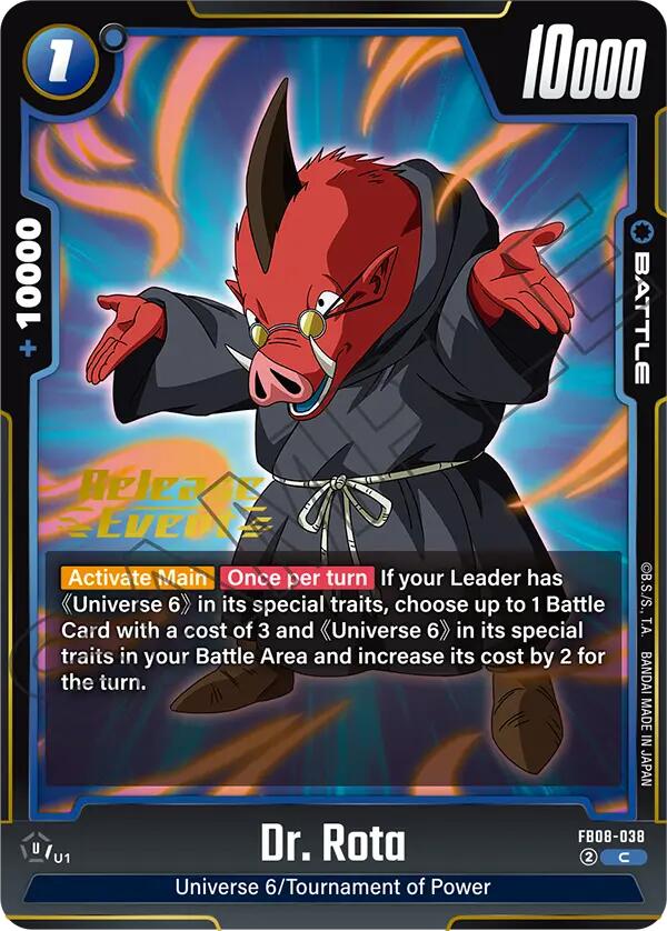 Dr. Rota [Saiyan's Pride Release Event] | Total Play