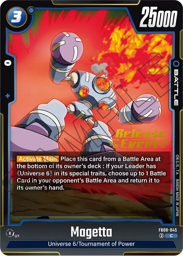 Magetta [Saiyan's Pride Release Event] | Total Play