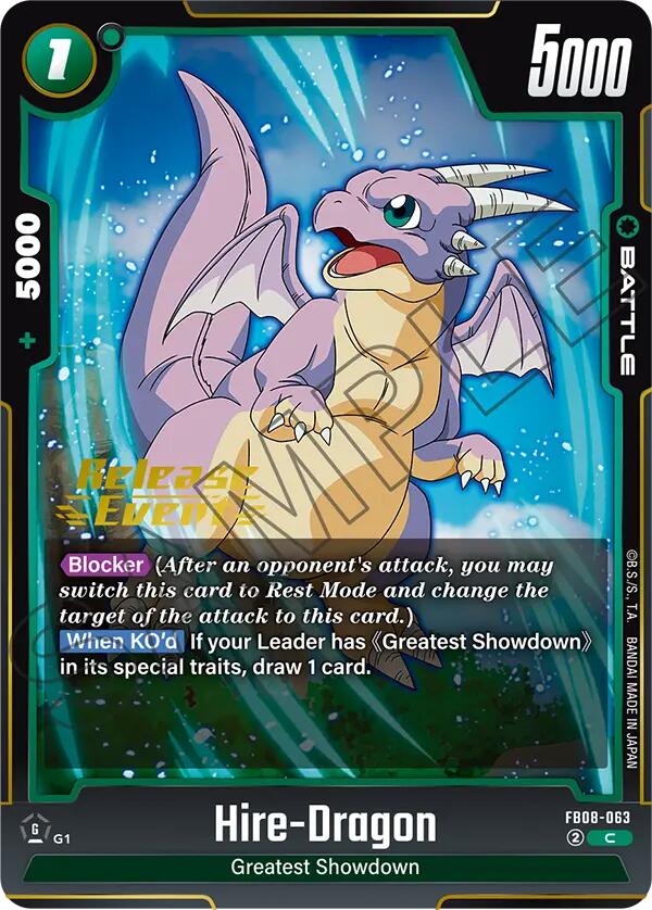 Hire-Dragon [Saiyan's Pride Release Event] | Total Play