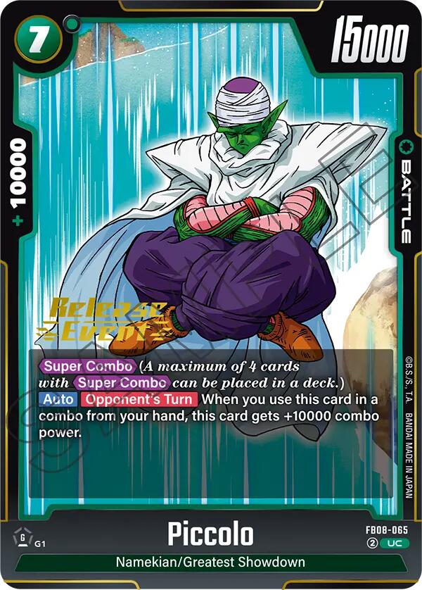 Piccolo (FB08-065) [Saiyan's Pride Release Event] | Total Play