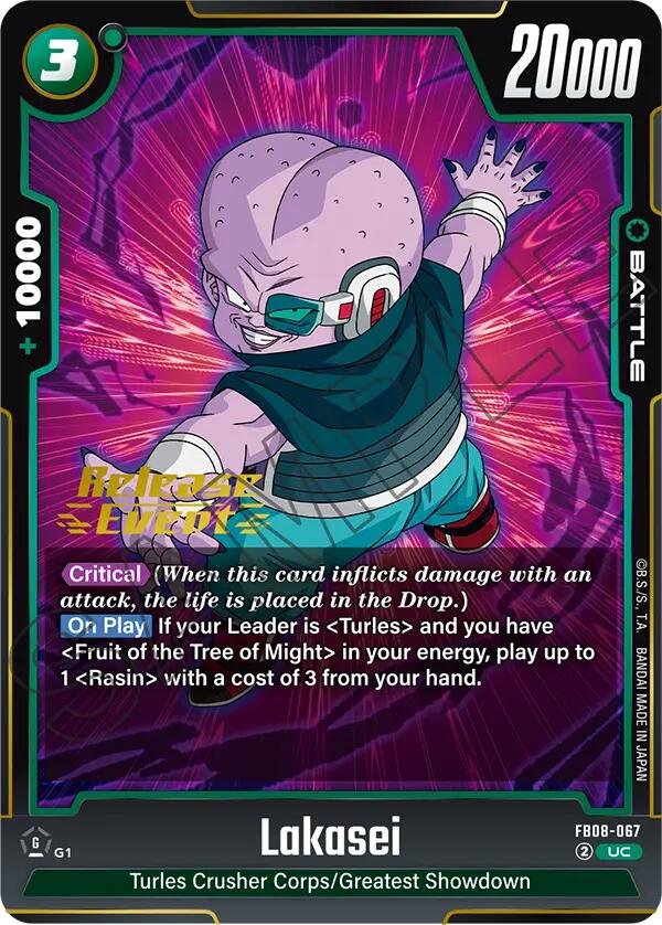 Lakasei [Saiyan's Pride Release Event] | Total Play