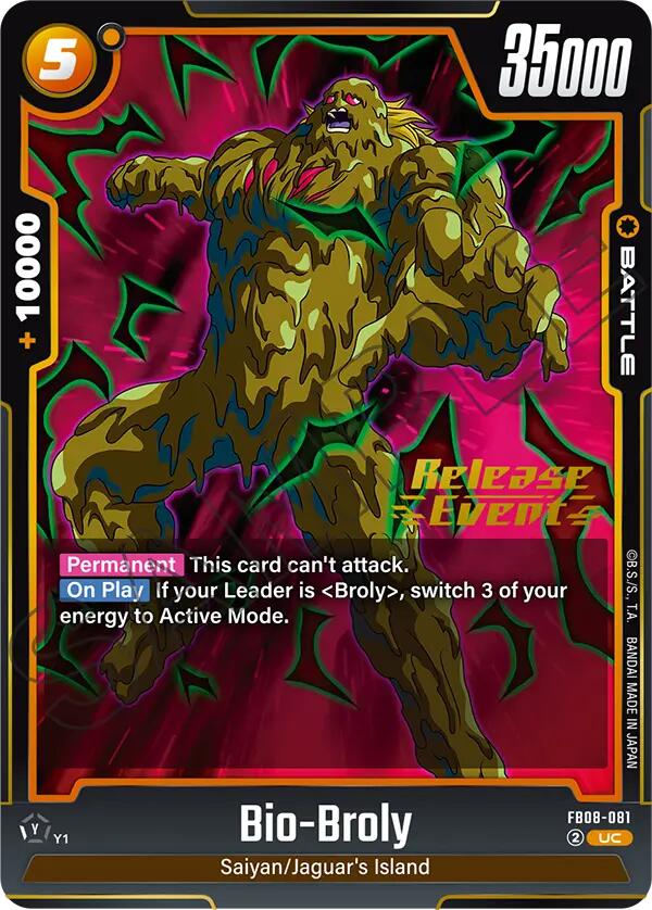Bio-Broly [Saiyan's Pride Release Event] | Total Play