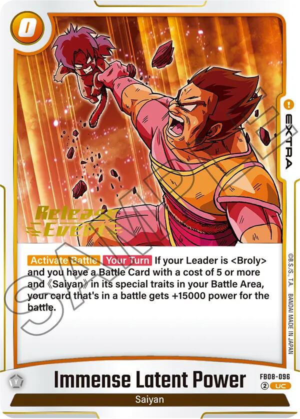 Immense Latent Power [Saiyan's Pride Release Event] | Total Play