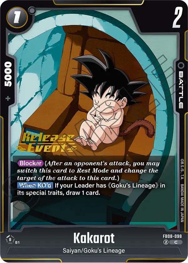 Kakarot (FB08-098) [Saiyan's Pride Release Event] | Total Play