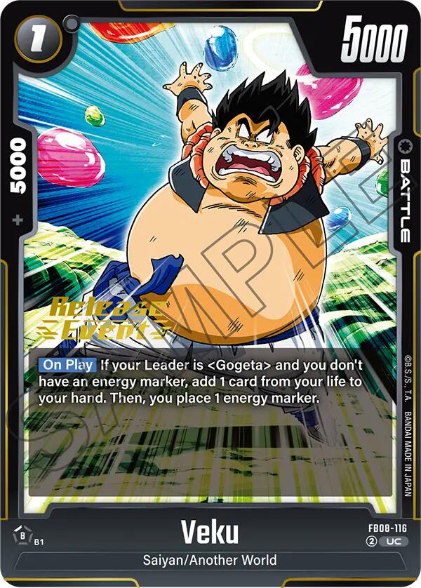 Veku [Saiyan's Pride Release Event] | Total Play