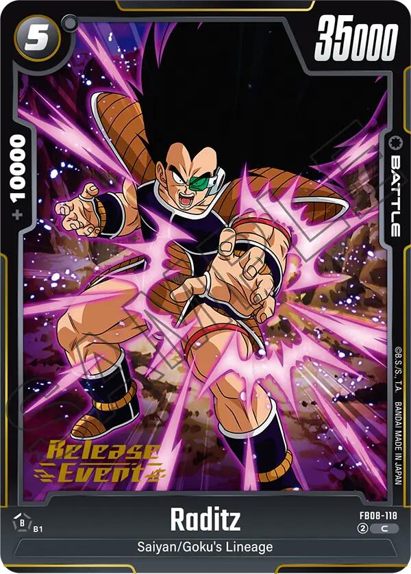 Raditz (FB08-118) [Saiyan's Pride Release Event] | Total Play