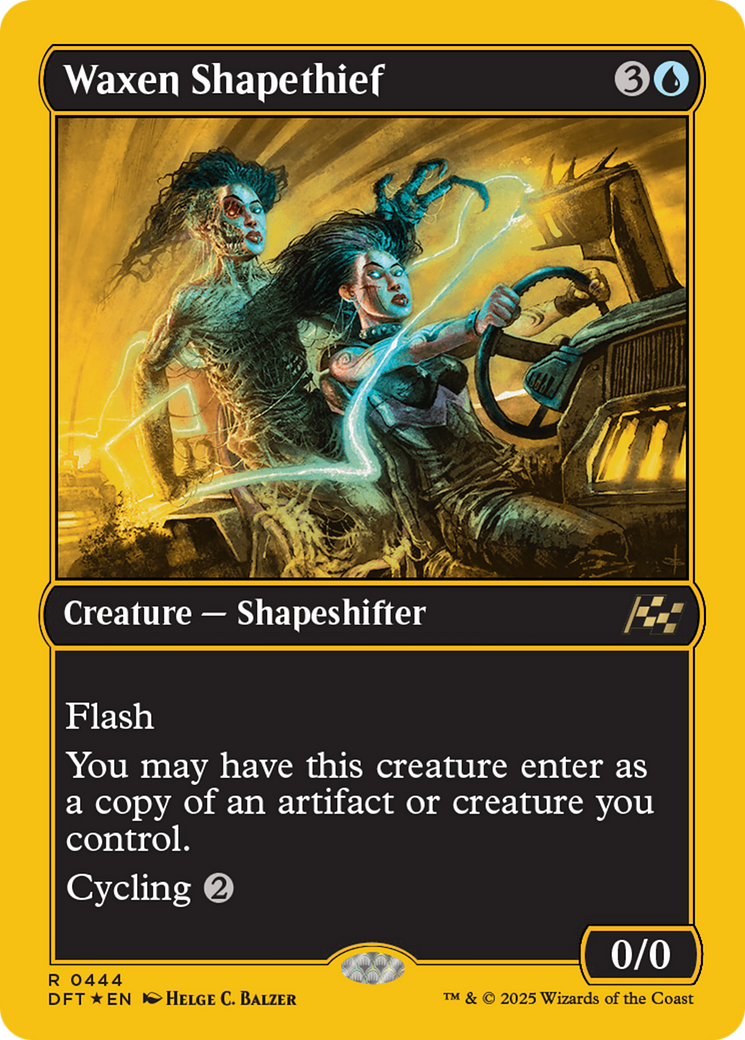 Waxen Shapethief (First-Place Foil) [Aetherdrift] | Total Play