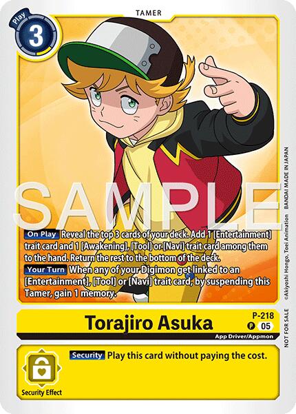 Torajiro Asuka [P-218] (Official Store Tournament 2026 Vol. 1) [Promotional Cards] | Total Play