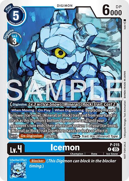 Icemon [P-215] (Official Store Tournament 2026 Vol. 1) [Promotional Cards] | Total Play