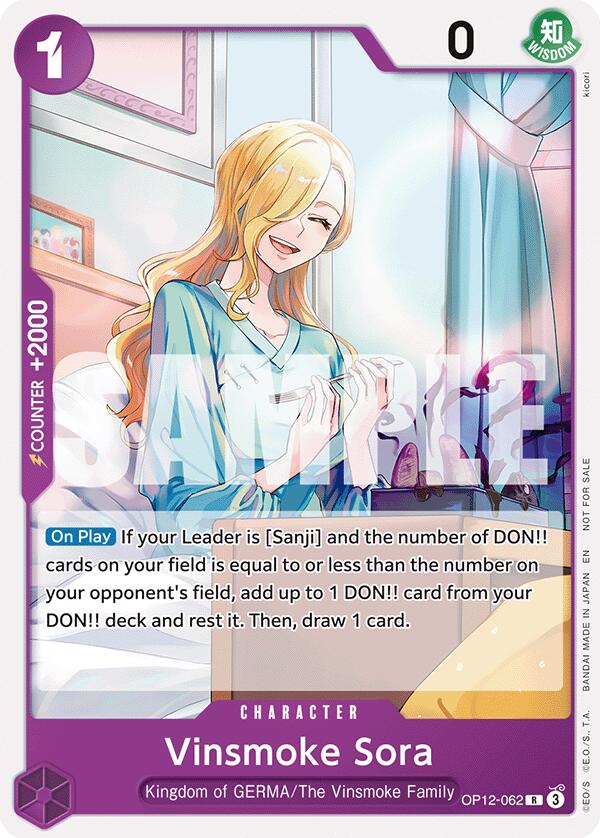 Vinsmoke Sora (Tournament Pack 2026 Vol. 1) [One Piece Promotion Cards] | Total Play