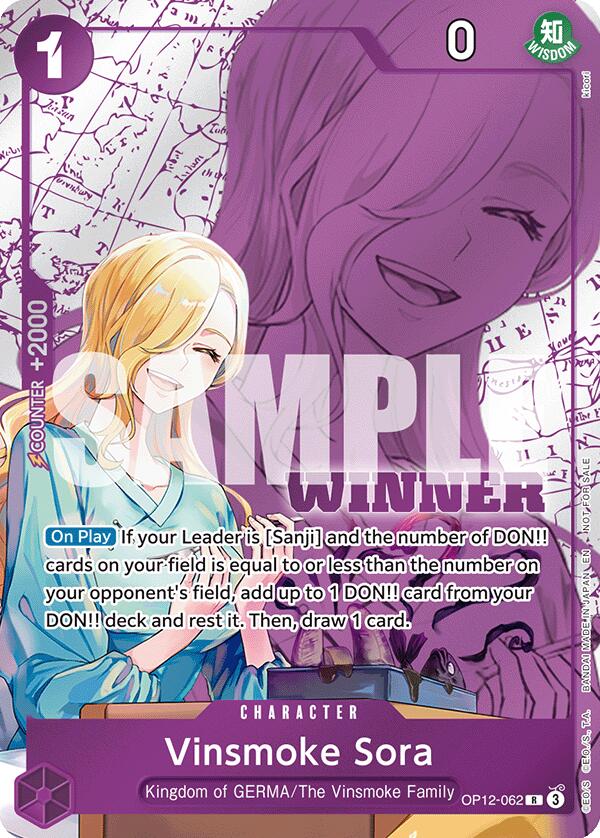 Vinsmoke Sora (Winner Pack 2026 Vol. 1) [One Piece Promotion Cards] | Total Play