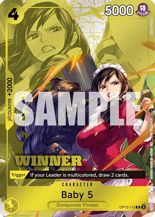 Baby 5 (Winner Pack 2026 Vol. 1) [One Piece Promotion Cards] | Total Play