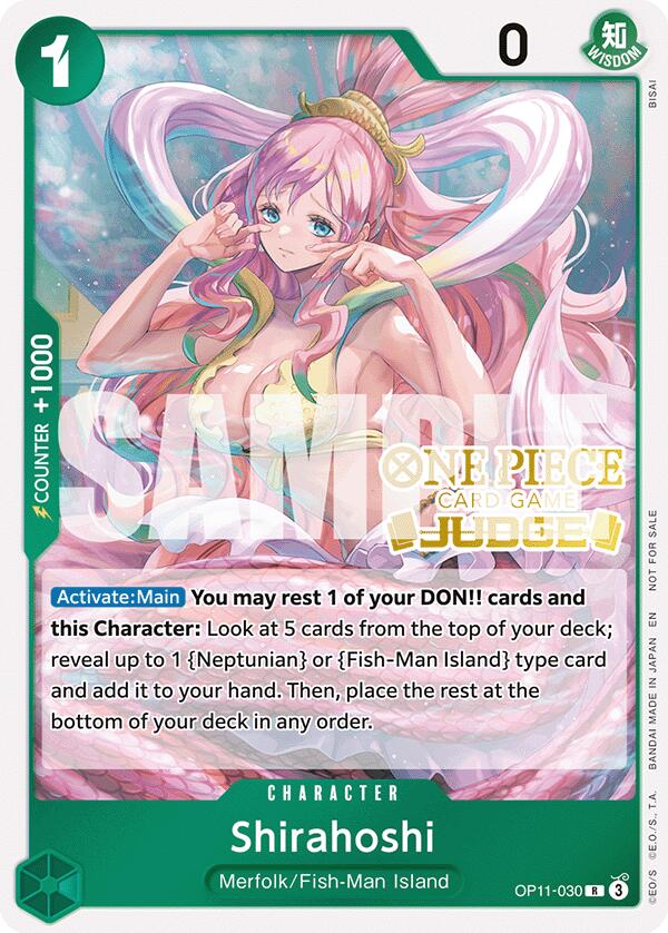 Shirahoshi (Judge Pack Vol. 7) [One Piece Promotion Cards] | Total Play