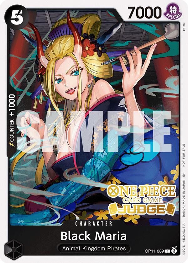 Black Maria (Judge Pack Vol. 7) [One Piece Promotion Cards] | Total Play