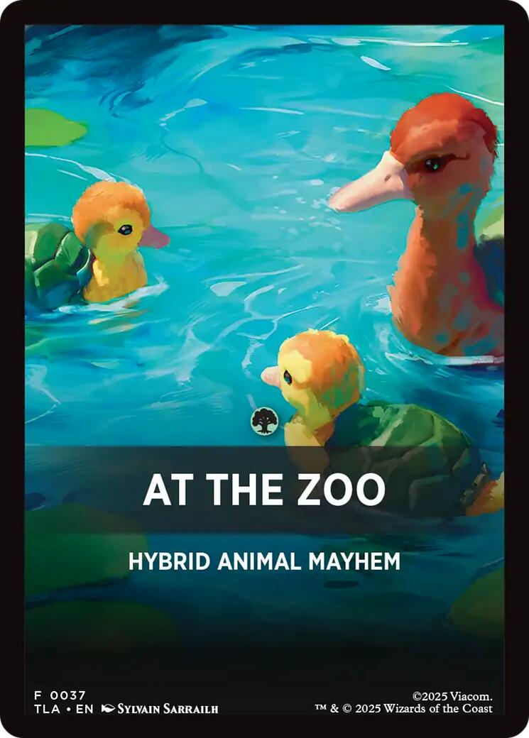 At The Zoo Theme Card [Avatar: The Last Airbender Tokens] | Total Play