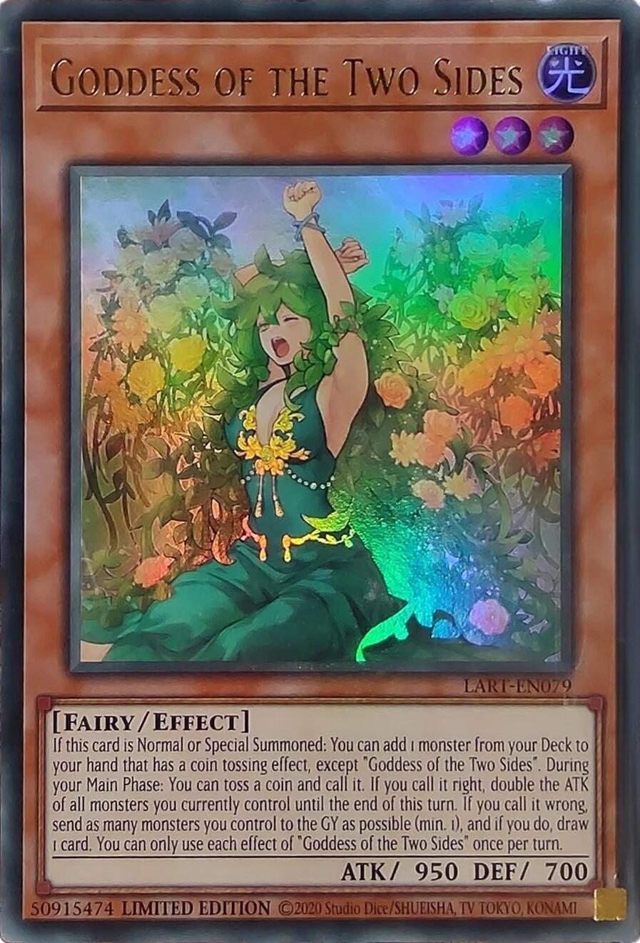 Goddess of the Two Sides [LART-EN079] Ultra Rare | Total Play