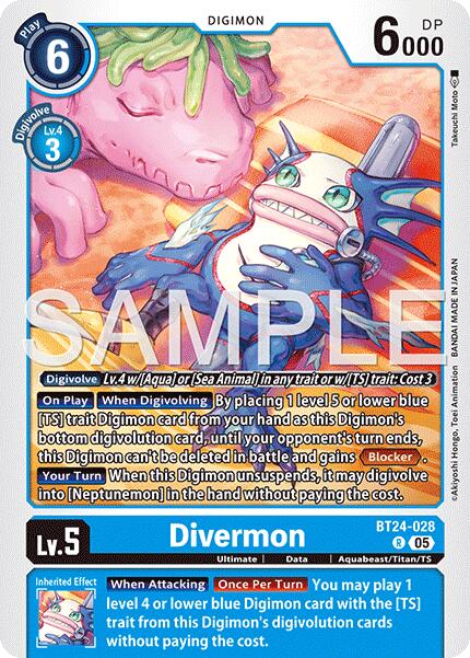 Divermon [BT24-028] [Time Stranger] | Total Play