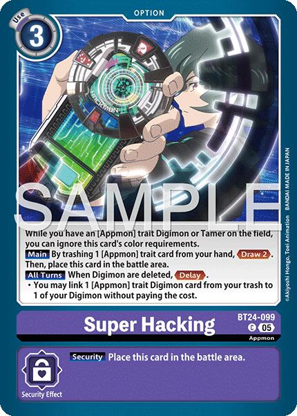 Super Hacking [BT24-099] [Time Stranger] | Total Play