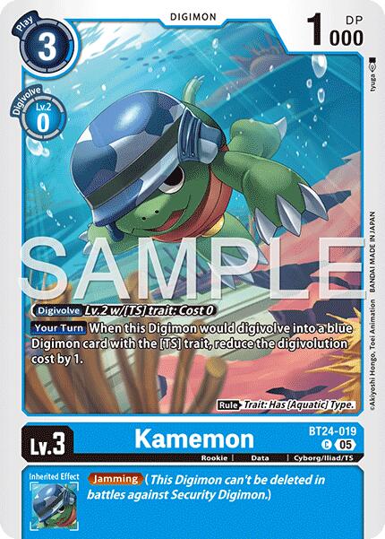 Kamemon [BT24-019] [Time Stranger] | Total Play