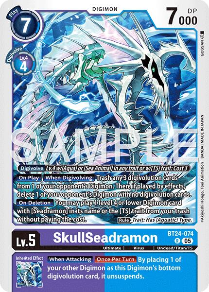 SkullSeadramon [BT24-074] [Time Stranger] | Total Play