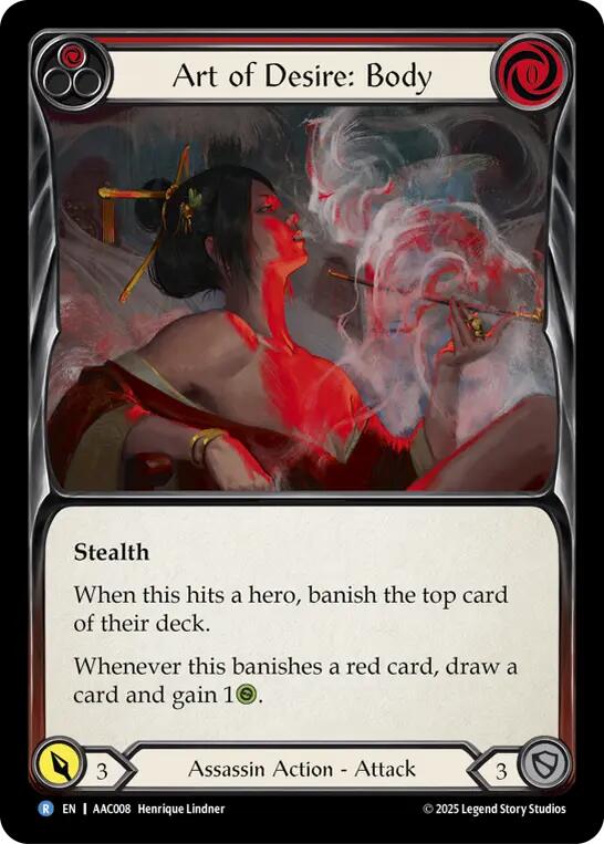 Art of Desire: Body [AAC008] (Armory Deck: Arakni) | Total Play