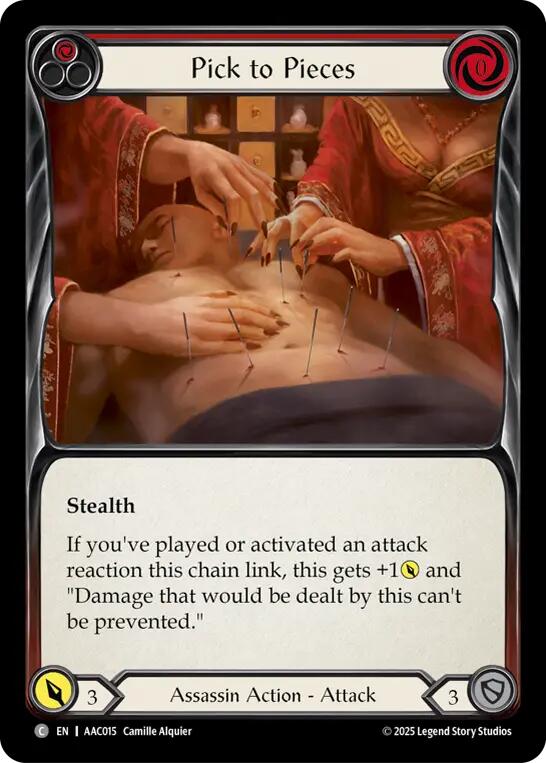 Pick to Pieces [AAC015] (Armory Deck: Arakni) | Total Play