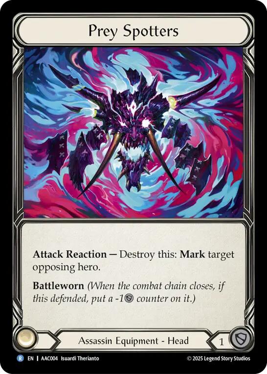 Prey Spotters [AAC004] (Armory Deck: Arakni)  Rainbow Foil | Total Play
