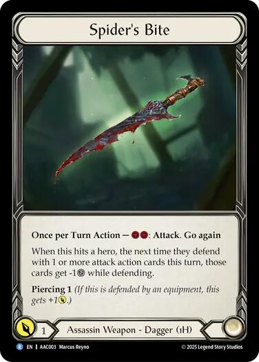 Spider's Bite [AAC003] (Armory Deck: Arakni) | Total Play