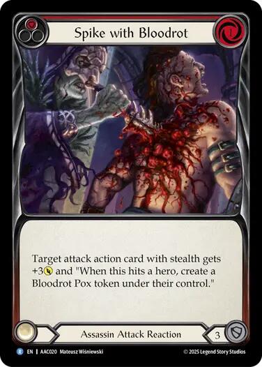 Spike with Bloodrot [AAC020] (Armory Deck: Arakni) | Total Play