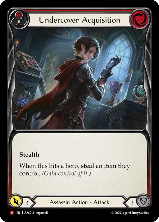 Undercover Acquisition [AAC018] (Armory Deck: Arakni) | Total Play
