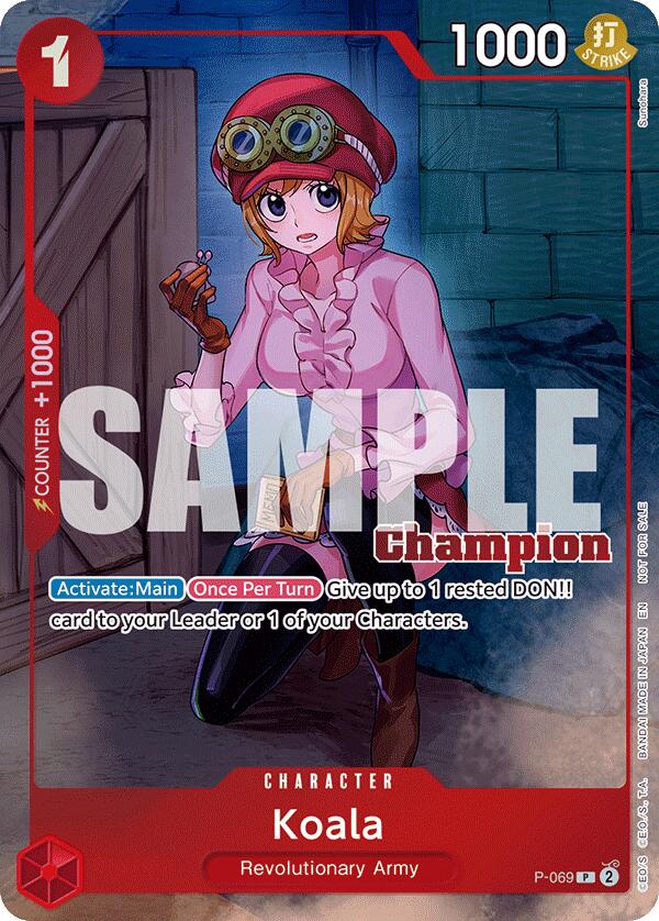 Koala (CS 25-26 Winner Card Set 2) [One Piece Promotion Cards] | Total Play