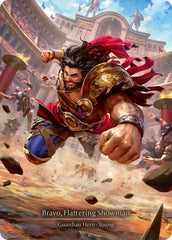 Bravo, Flattering Showman [HER154] (Promo)  Cold Foil | Total Play