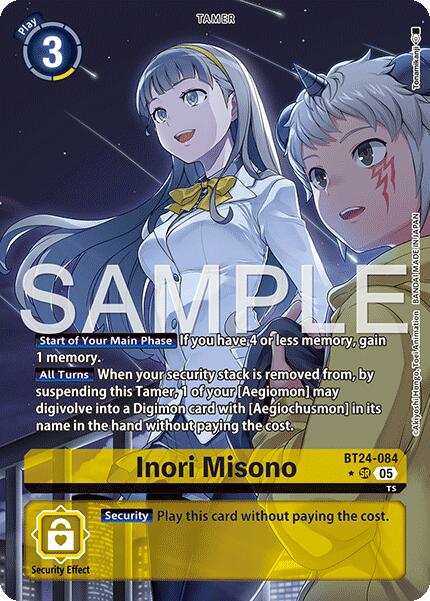 Inori Misono [BT24-084] (Alternate Art) [Time Stranger] | Total Play