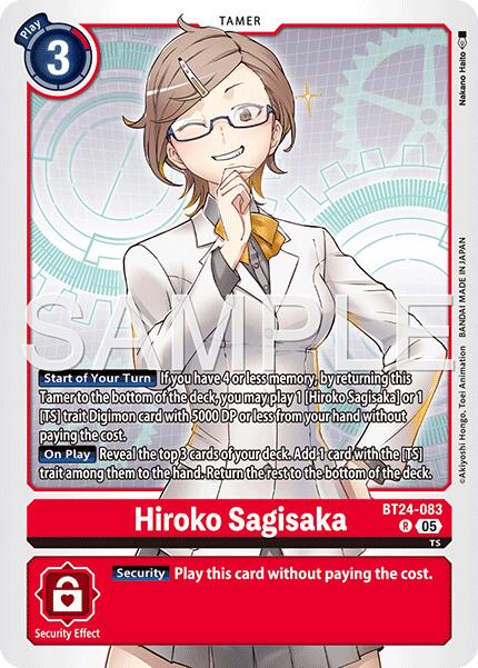 Hiroko Sagisaka [BT24-083] [Time Stranger] | Total Play