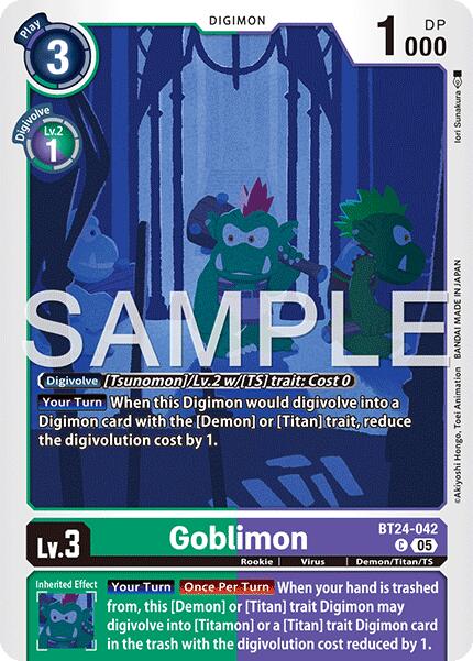 Goblimon [BT24-042] [Time Stranger] | Total Play