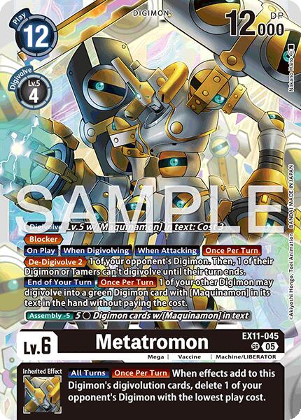 Metatromon [EX11-045] [Dawn of Liberator] | Total Play
