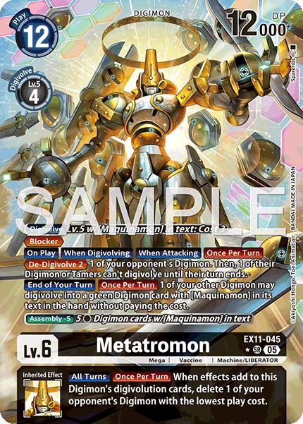 Metatromon [EX11-045] (Alternate Art) [Dawn of Liberator] | Total Play